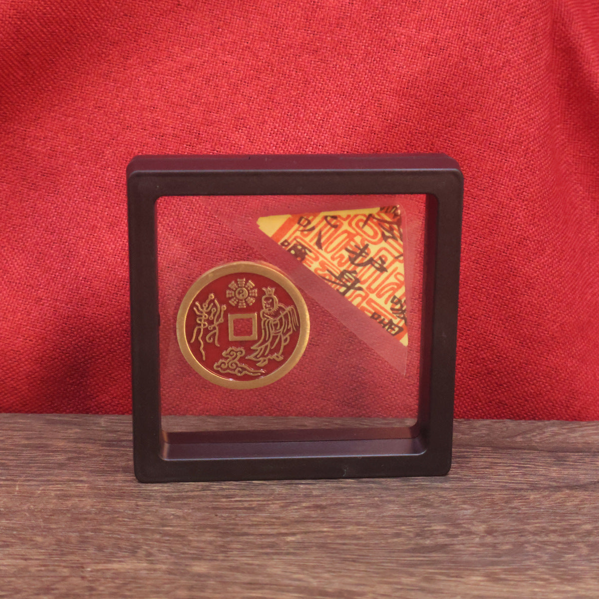 山鬼花銅錢招財八卦錢壓勝錢仿古工藝銅錢收藏批發擺件