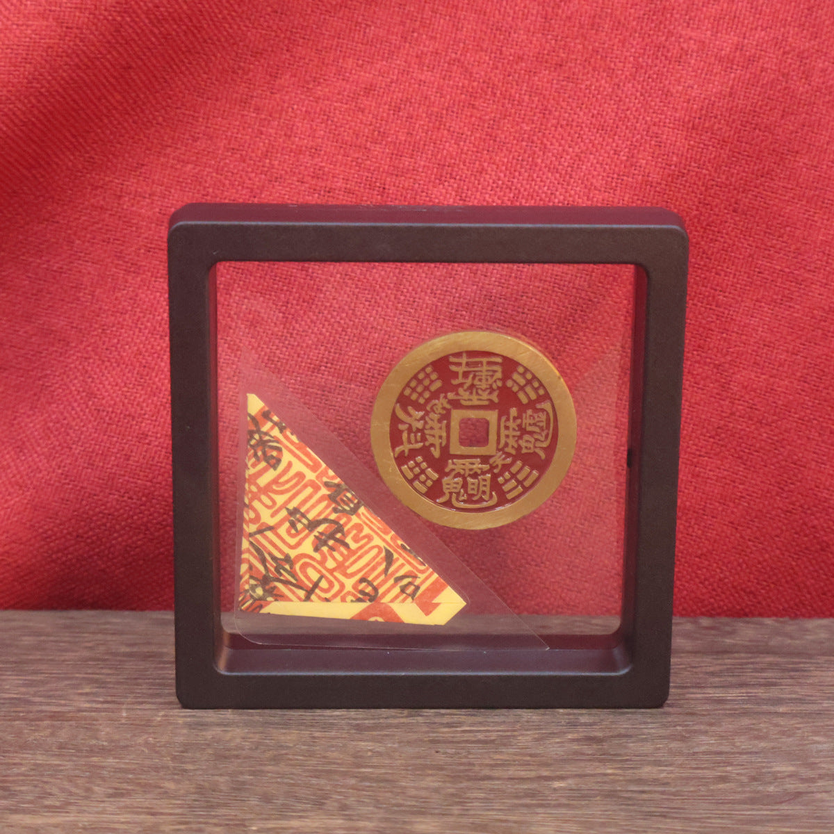 山鬼花銅錢招財八卦錢壓勝錢仿古工藝銅錢收藏批發擺件